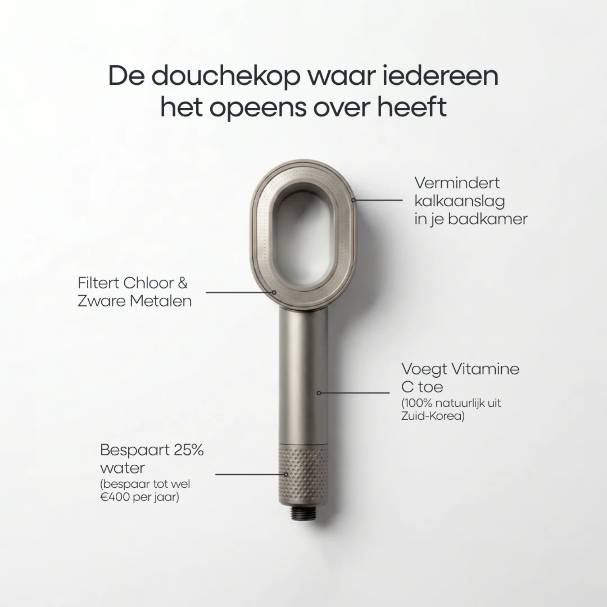 The Rinsed | Filtered Hand Shower